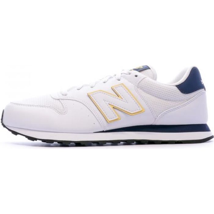 Baskets Blanches Homme New Balance GM500 D Blanc - Cdiscount Chaussures