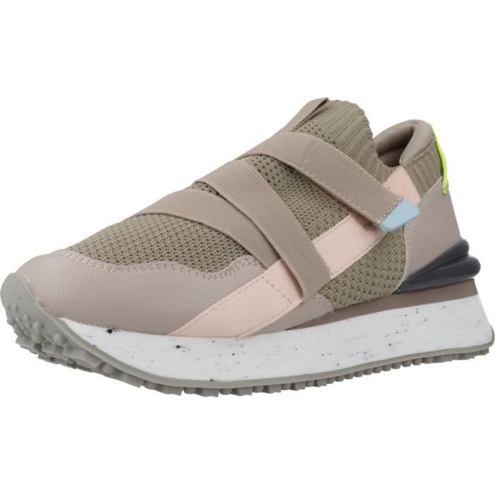 Gioseppo Basket Gioseppo 136534 Beige 39 - GIOSEPPO - Femme - Lacets - Plat - Textile