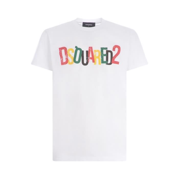 Dsquared2 Cool Fit Homme T-shirt Blanc Regular fit