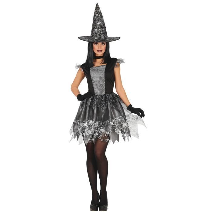 Fiestas Guirca Diadème Chapeau Sorcière Dames Polyester Noir Taille