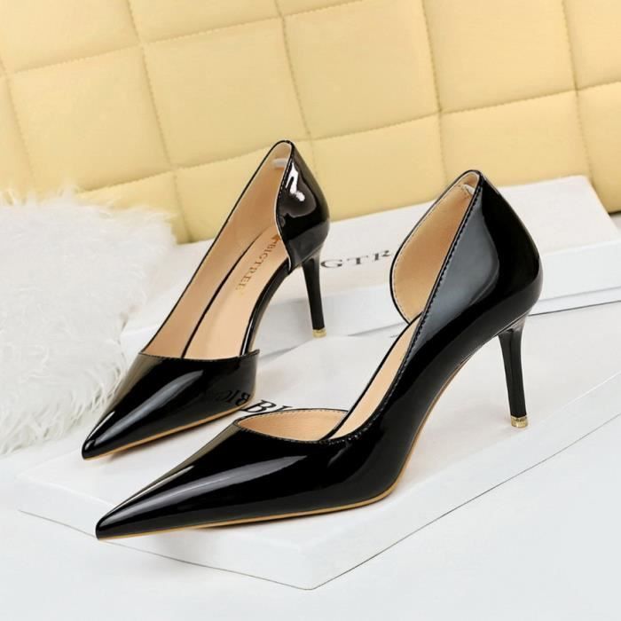 Escarpin verni 2025