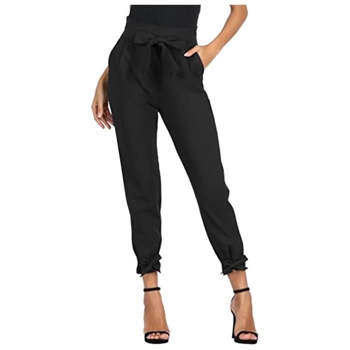Pantalon crayon taille haute femme sale