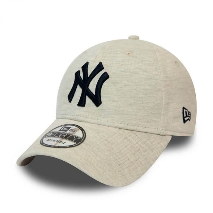 Casquette New Era 9forty Jersey New York Yankees blanc creme homme  unitaille Blanc - Cdiscount Prêt-à-Porter