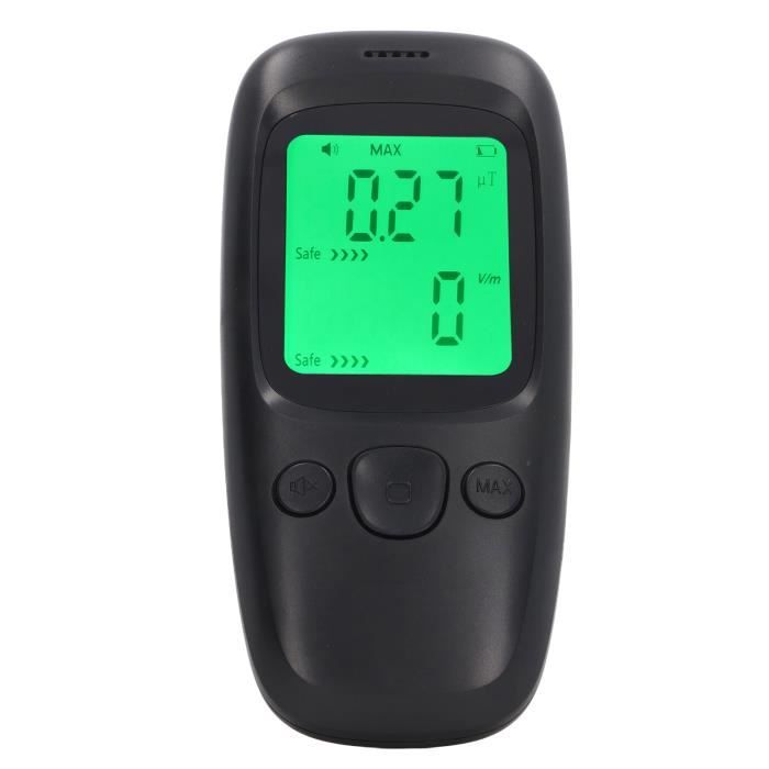 Détecteur De Champs électromagnétiques (EMF) Avec Thermomètre - Écran LCD - Neuf