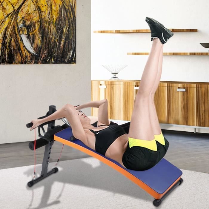 Pliant Banc Gym Abdominaux Ab Bench Crunch Sit Up Gym Poids Incurve Conseil Femme Fitness Homme Musculation Prix Pas Cher Cdiscount
