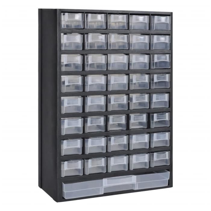 Armoire A Outils Meuble De Rangement Avec 41 Tiroirs Plastique 31 X 13 8 X 49 Cm Achat Vente Armoire De Chambre Armoire A Outils Meuble De Soldes Sur Cdiscount Des Le 20 Janvier Cdiscount