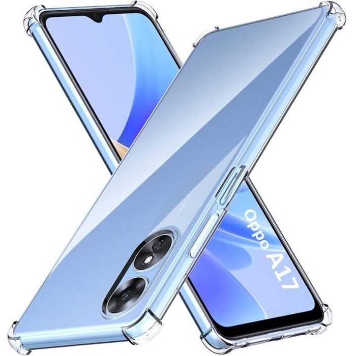 Coque Anti-choc Transparente TPU Pour Oppo A17 4G (CPH2477) - 6.56" - NEUVE Sous Blister