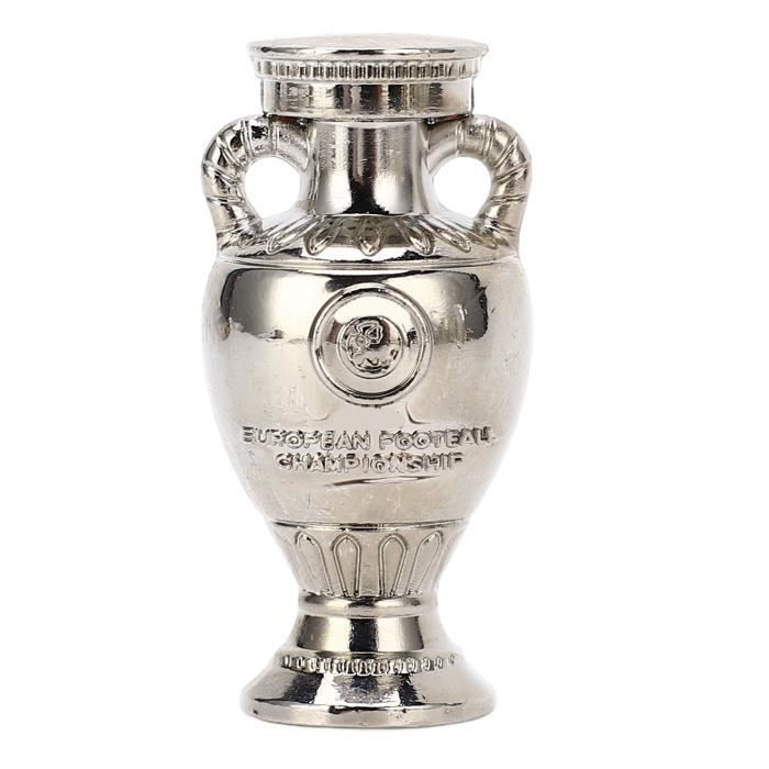 Mini Trophée Football En Métal – Hauteur 4,5 Cm – Réplique Réaliste – Décoration De Bureau, étagère – Souvenir Pour Fans De Foot