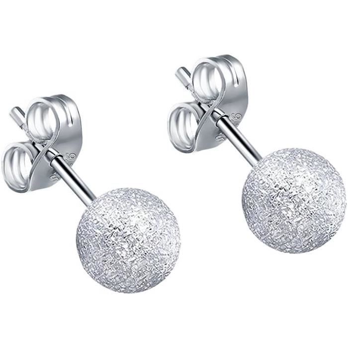 Boucles D'Oreilles Stud En Peridot CZ Ronde De 5Mm En Argent Sterling (SE085