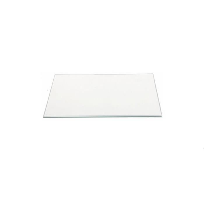 Etagère en verre SCHOLTES pour réfrigérateur =444x307x4 sans guide