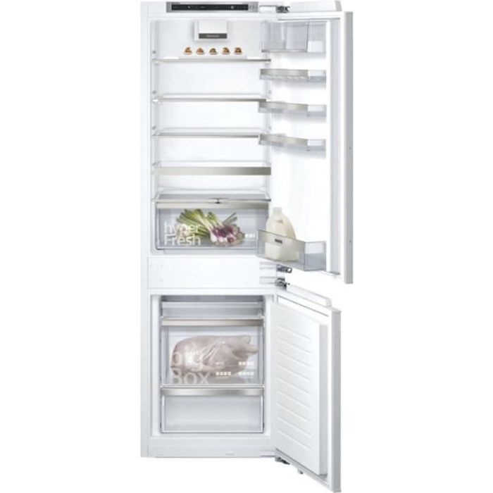 Réfrigérateur Combiné SIEMENS KI86NADF0 - 2 Portes - 255 Litres - Blanc