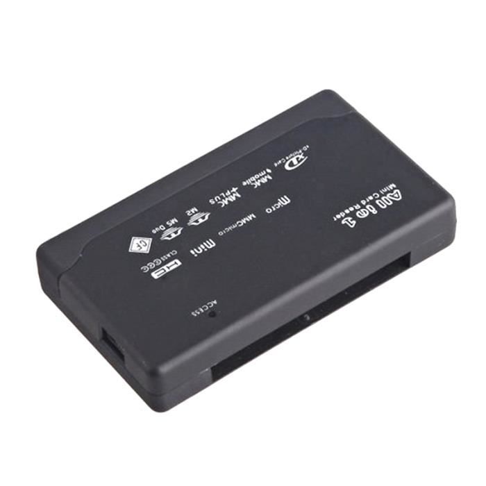 USB 2.0 Lecteur de cartes a ​​6 fentes Tres rapide pour carte SD / XD / MMC / MS / CF / SDHC