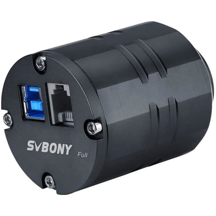 Svbony SV305 Pro Caméra d'Astronomie avec ST4 Autoguider, Télescope Caméra de Guidage, Fenêtre revêtue AR 30mins Caméra Planétaire