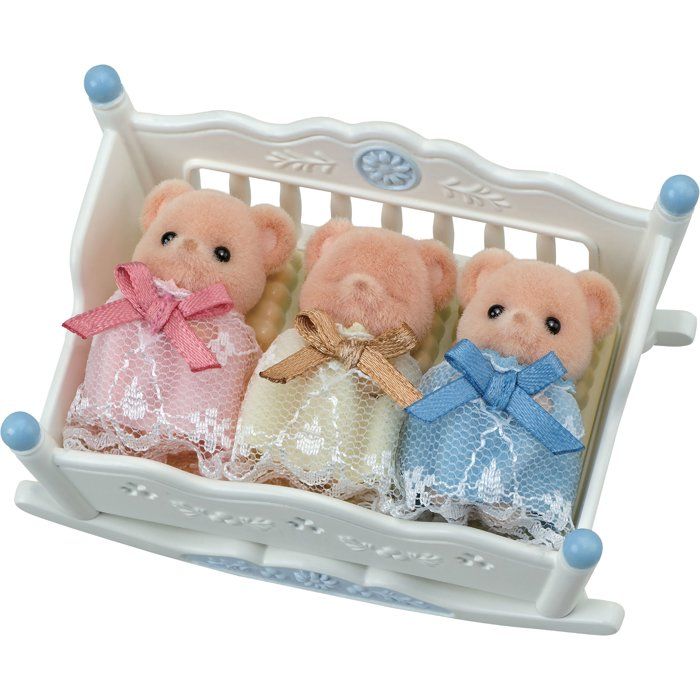 Les triplés Ours Biscuit SYLVANIAN FAMILIES 5866 Mini univers