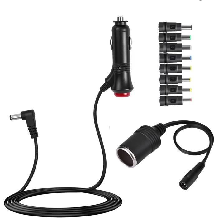 Adaptateur Prise DIN Vers Allume-cigare 12V Voiture - Convertisseur Standard - Neuf Sans Marque