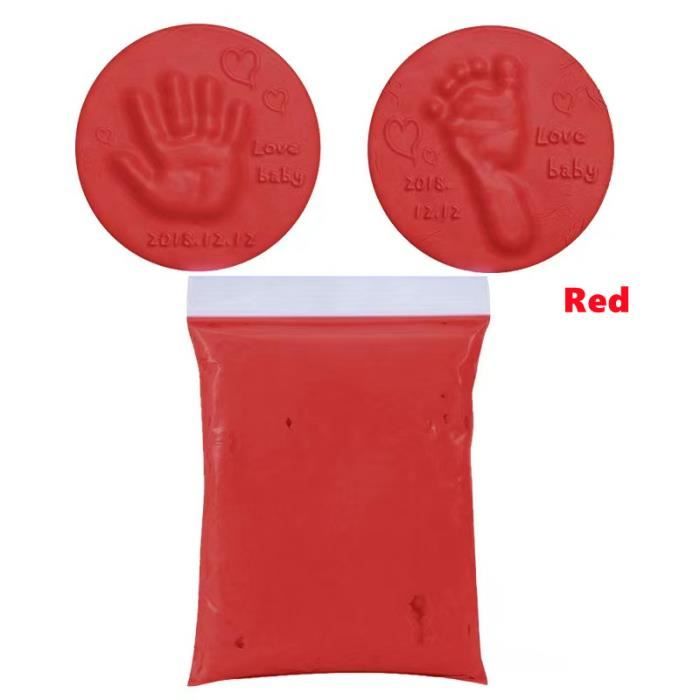 PET ACCESSOIRE,Red A Bag-M--kit de tampons encreurs Non toxiques