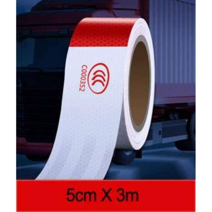 CS09518Bande réfléchissante de sécurité pour camion et voiture. autocollant réfléchissant pour