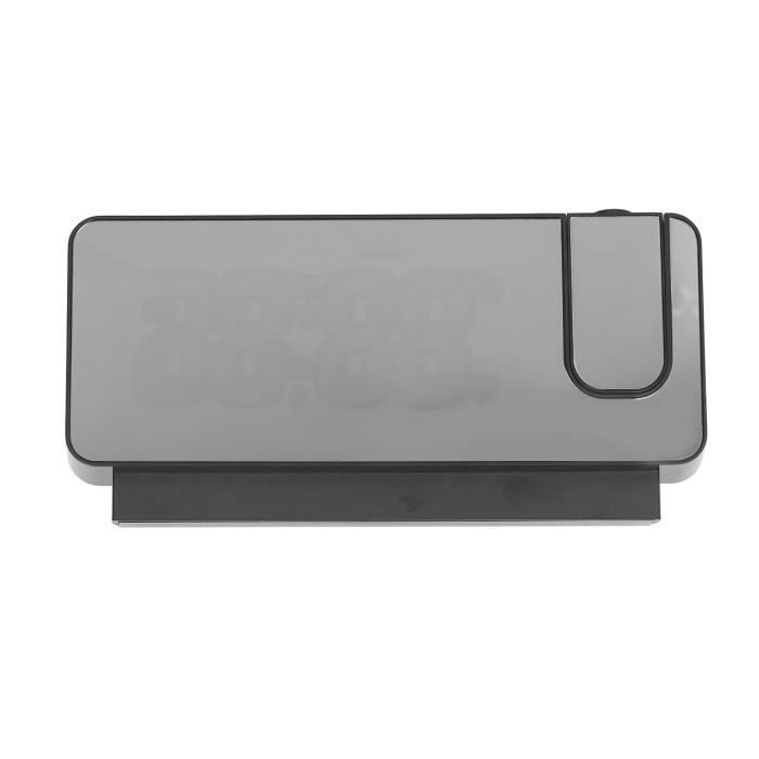 Zilimontt Réveil à Projection LED, Réveil Miroir Avec écran