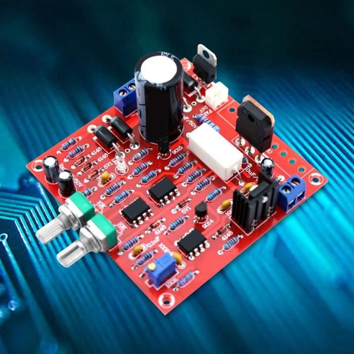 Carte D'Alimentation Régulée LM317 LM337 - Régulateur Positif Négatif Ajustable 3 Voies Avec Redresseur