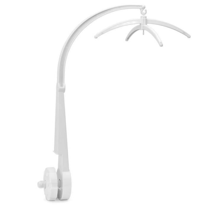 Support Bras/Potence pour Mobile Musical de Lit Bébé avec Croisillon Blanc  - Cdiscount Puériculture & Eveil bébé