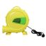 Pompe Gonflable de Ventilateur d/’Air avec Moteur en Cuivre et Cage en Plastiques Techniques PP 380W pour Ch/âteau Gonflable et Barbecue Jaune