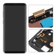 Noir Ecran vitre tactile lcd avec outil Pour Samsung Galaxy S9+ Plus G965 avec chassis + Support de téléphone-1