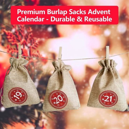 Elodyunhc 30 Pcs Sac Toile De Jute 10x15c Avec 30 Pcs étiquettes Et