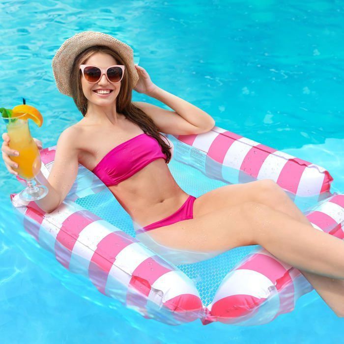 Bouee Piscine, Matelas Piscine, Bouée Piscine, Matelas Gonflable Piscine, Bouee Piscine Adulte, Matelas Piscine Gonflable, Accessoires Piscine, Hamac Piscine, Portable Flottantes Matelas Piscine Filet