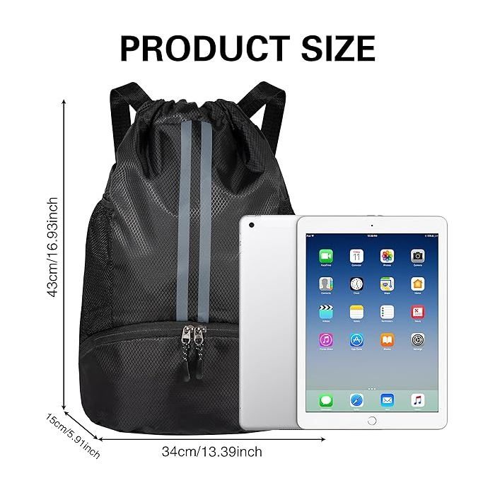 Gosknor Sac de retrait de sable portable avec mousqueton pour enfants et adultes Gosknor Sac de retrait de sable portable avec mousqueton pour enfants et adultes