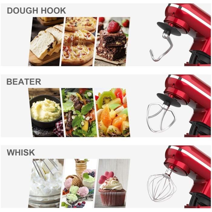 Robot patissier Homlee Robot Pacirctissier 1260W Robot Peacutetrin ...