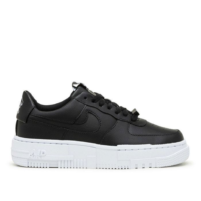 Basket Nike AIR FORCE 1 PIXEL NIKE Femme Noir Lacets