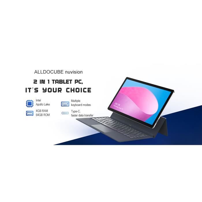 Tablette tactile 2 en 1 -  nuvision - 11.6''2