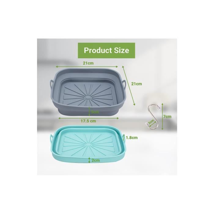 Moule Silicone Air Fryer Accessoire Pour Friteuse À Air Chaud Moule Silicone Air Fryer