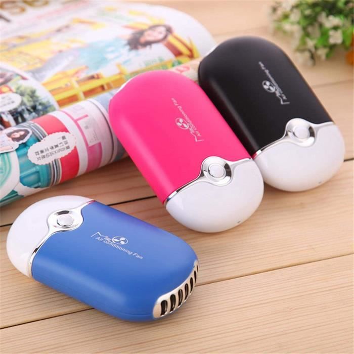 Mini Ventilateur USB Portable - Séchoir à Cils Et Mascara - Design Mignon Et Pratique - Alimentation Par Power Bank Ou USB - 12