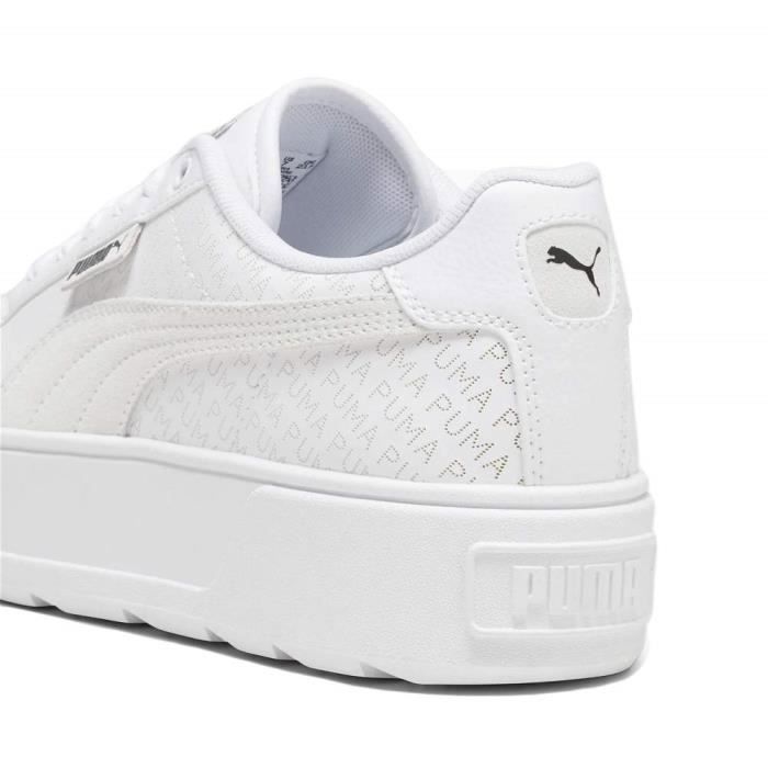Puma Karmen Logobsession Chaussures pour Femme Blanc 393194 01