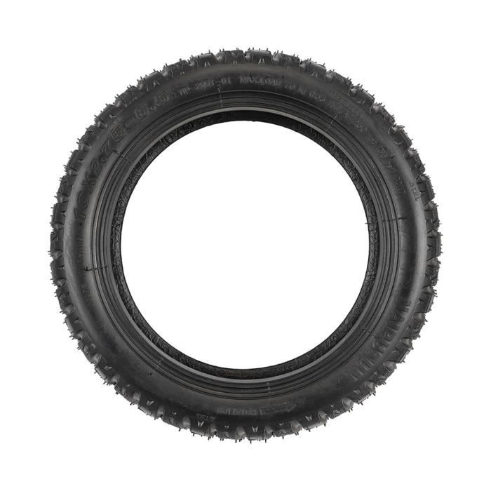 Pneu Tubeless Veciado 10x2.75-6.5 – Caoutchouc, Noir, 10 Pouces – Compatible Speedway 5, Dualtron 3, Trottinettes électriques – Largeur 2,75 Pouces, Poids 0,66 Kg