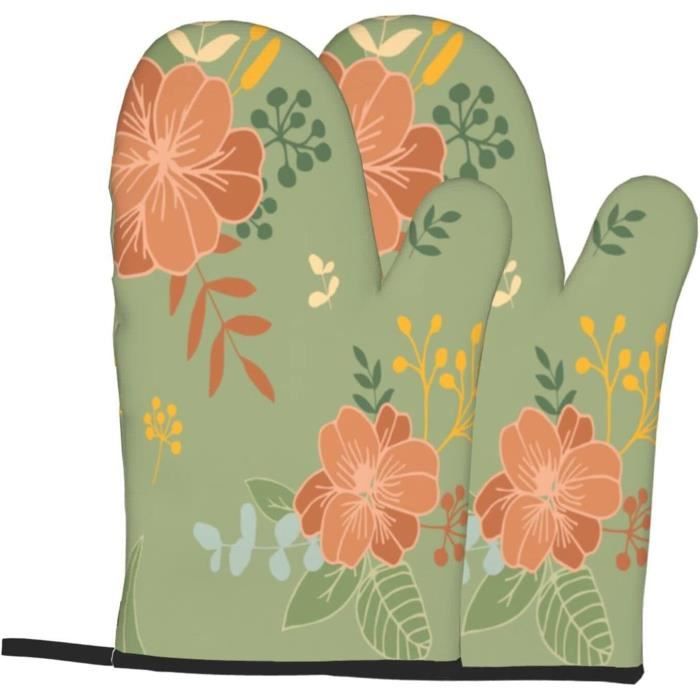 Mini Maniques En Silicone Résistant à La Chaleur Avec Poche