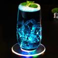 Dessous de verre LED coaster - Multicolor-3
