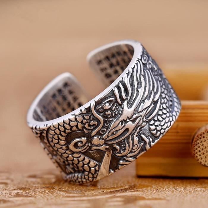 Couleur 67 Argent Bague Vintage Punk hip hop pour hommes anneau ajustable en acier inoxydable pour femmes b Achat Vente bracelet gourmette couleur 67 Argent Bague Vintag Mixte Neuf Cd