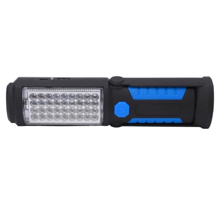 Drfeify Lampe torche de travail à LED Lampe de travail de charge USB avec support  magnétique Inspection LED Lampe torche 2 modes - Cdiscount Bricolage