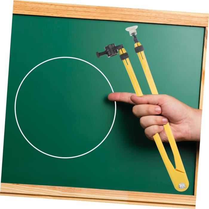 Compas En Bois Géant Pour Tableau - Rayon Jusqu'à 120 Cm - Pour Enseignants Et Dessin Technique - 7