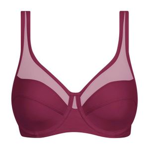 PARURE DIM GENEROUS DENTELLE BLEU INFINI SOUTIEN-GORGE 95B + SLIP NEUVE