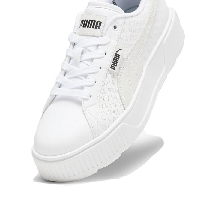 Puma Karmen Logobsession Chaussures pour Femme Blanc 393194-01
