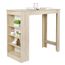 115x50x103cm Table Haute De Bar Mange Debout Cuisine Avec
