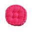Coussin Rond En Velours Côtelé épais Et Minimaliste - Lot De 4 Coussin De Siège 45x45 Cm