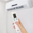 Télécommande de climatiseur, accessoire de télécommande de contrôleur de climatiseur Rempalcement pour Sanyo RCS-4MVPS4EX