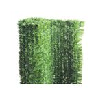 JARDIDECO Haie artificielle Deluxe 126 brins 6 m - 2 rouleaux 3 x 1,80 m - France Green
