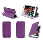 Etui coque - XEPTIO - Lenovo K5 - Ultra Slim - Cuir PU - Violet