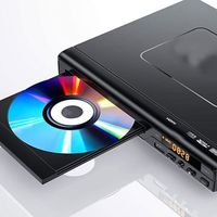 Lecteur DVD domestique avec câble AV pour téléviseur Lecteur DVD multirégion avec télécommande