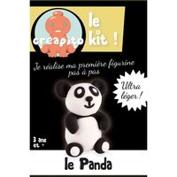 Pâte à modeler Creapito kit le panda - MegaCrea {couleur}